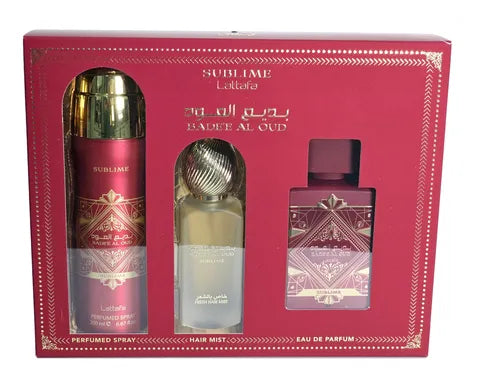 Estuche Lattafa Bade'e Al Oud Sublime - Eau De Parfum - 100ml - Unisex