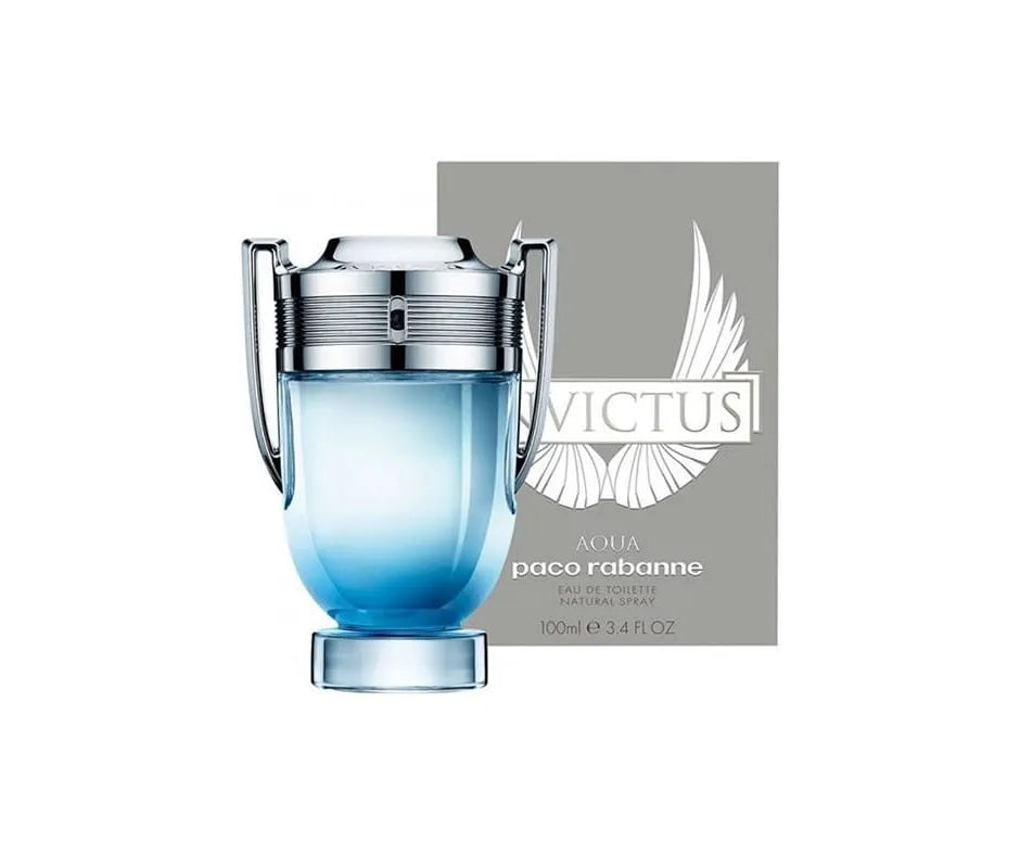 Perfume Paco Rabanne Invictus Aqua Eau De Toilette - 100ml - Hombre
