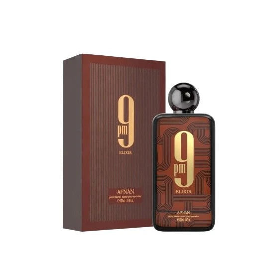 Perfume 9 Pm Elixir AFNAN - Parfum Intense - 100ml - Hombre