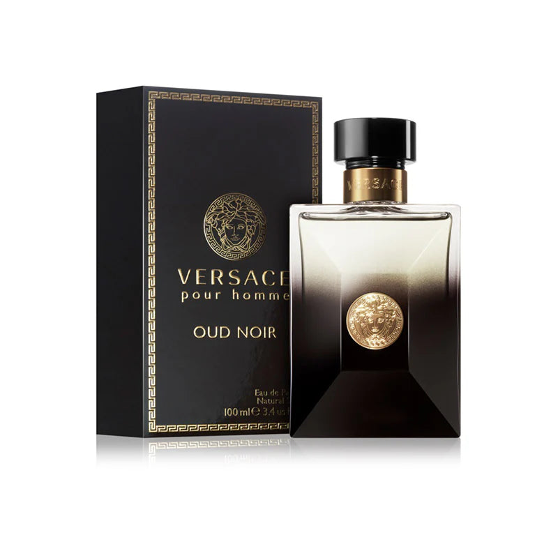 Perfume Versace Pour Homme Oud Noir Eau De Parfum - 100Ml - Hombre