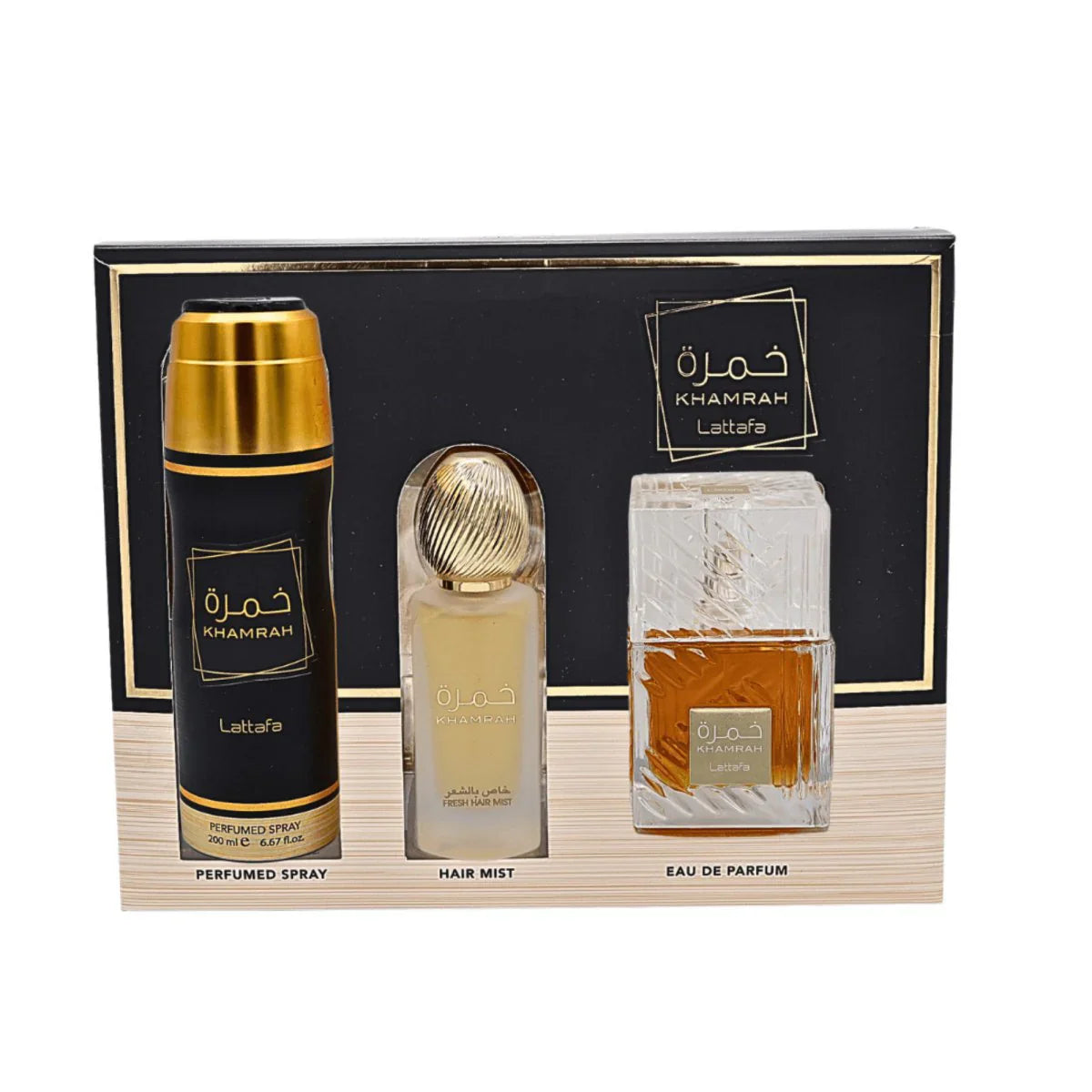 Estuche Lattafa Khamrah - Eau De Parfum - 100ml - Unisex