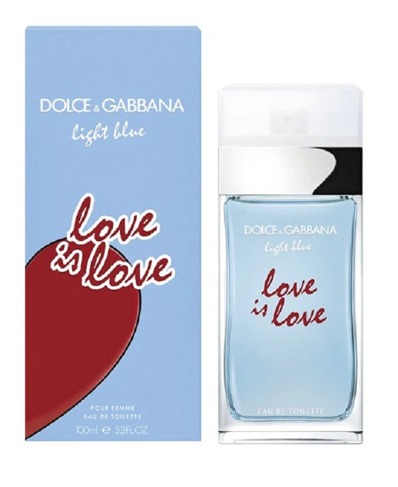 Perfume Light Blue Love Is Love D&G - 100ml - Mujer - Eau De Toilette