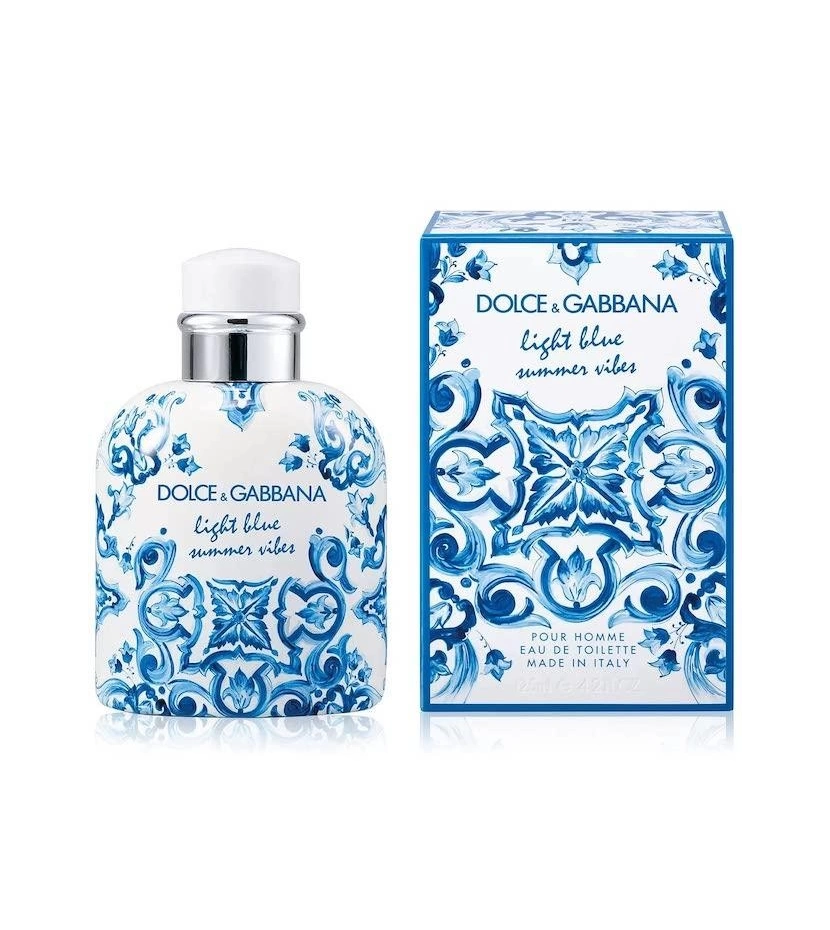 Perfume Light Blue Summer Vibes D&G - Eau De Toilette - 125ml - Hombre