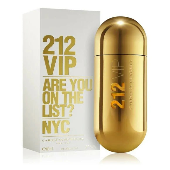 Perfume CH 212 Vip - 80ml - Mujer - Eau De Parfum