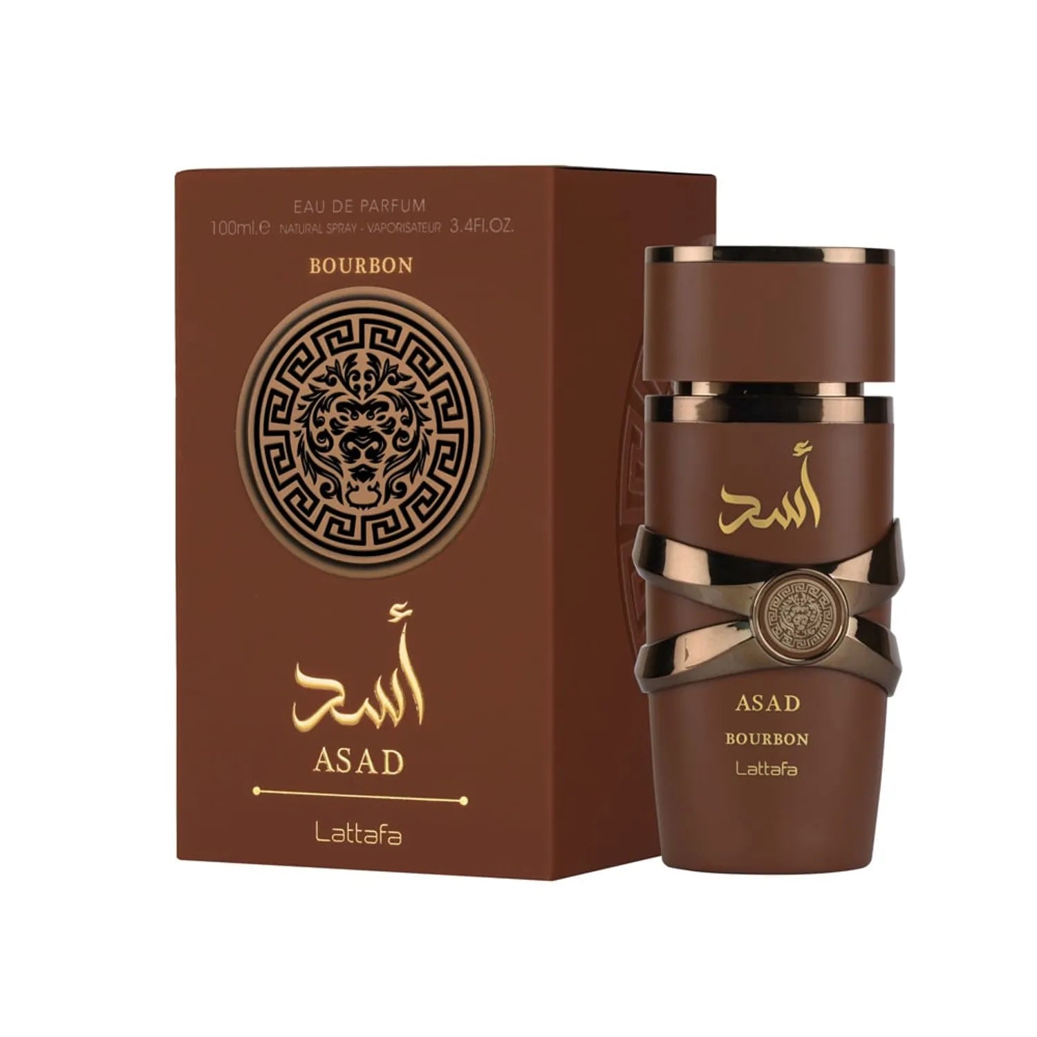 Perfume Lattafa Asad Bourbon - Eau De Parfum - 100ml - Hombre