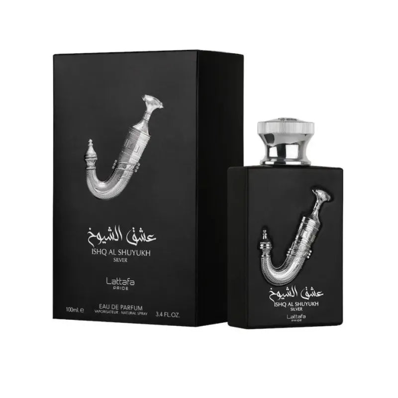 Perfume Lattafa Ishq Al Shuyukh Silver - Eau De Parfum - 100ml - Hombre